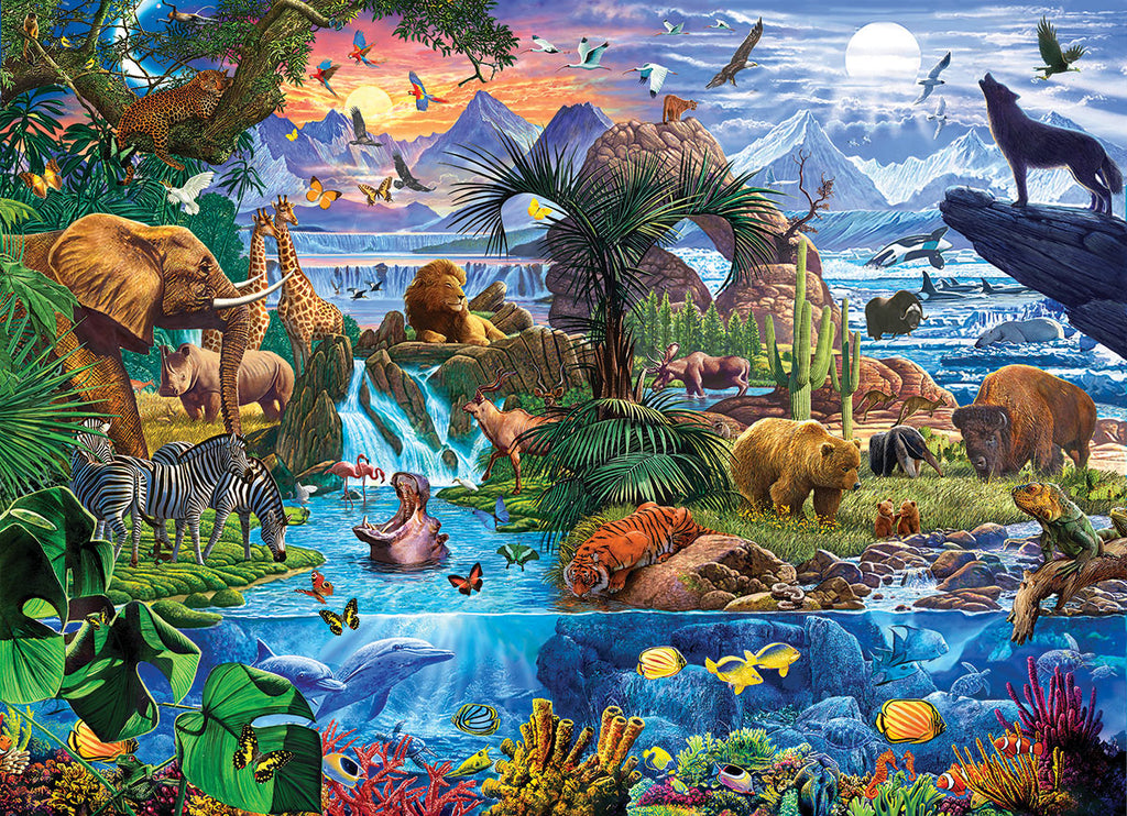 Animals of the World 5000-Piece Puzzle