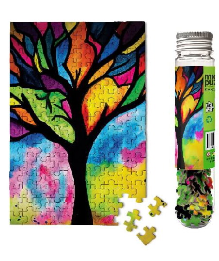 Stained Glass Tree 150-Piece Puzzle