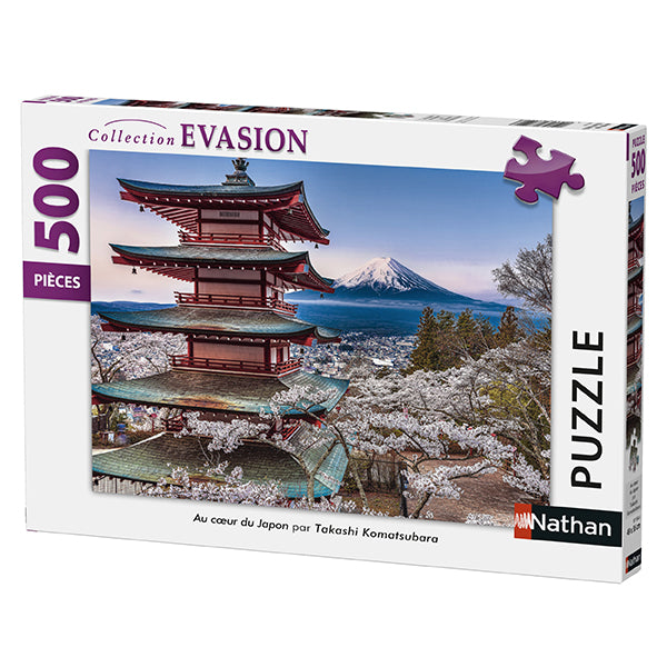 Au Coeur du Japon 500 -Piece Puzzle