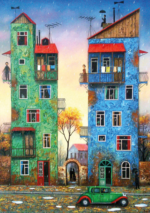 Autumn Rain - David Martiashvili 1000-Piece Puzzle