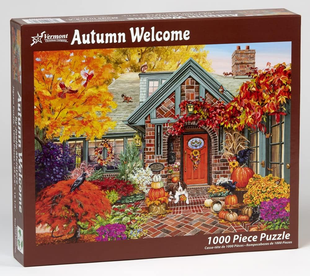 Autumn Welcome 1000-Piece Puzzle