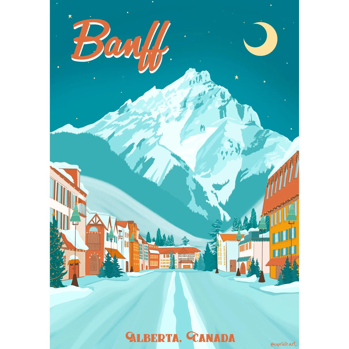 Banff Moonlight 500-Piece Puzzle