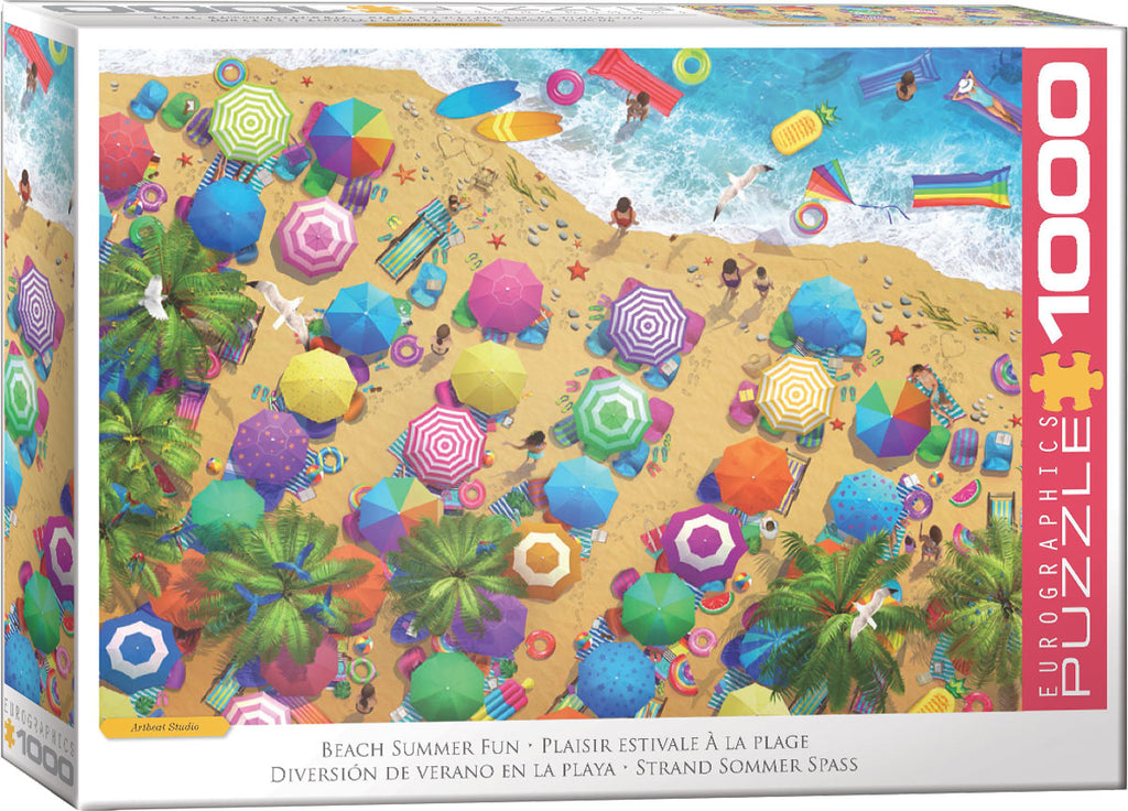 Beach Summer Fun<br>Casse-tête de 1000 pièces