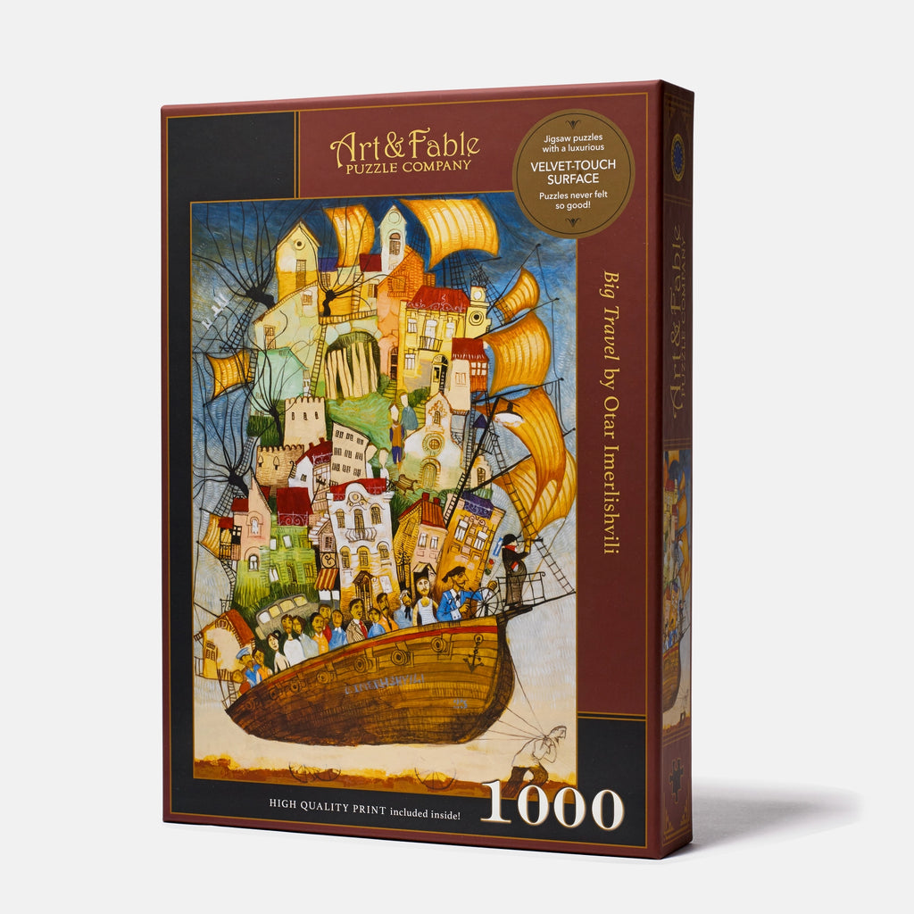 Big Travel 1000-Piece Puzzle