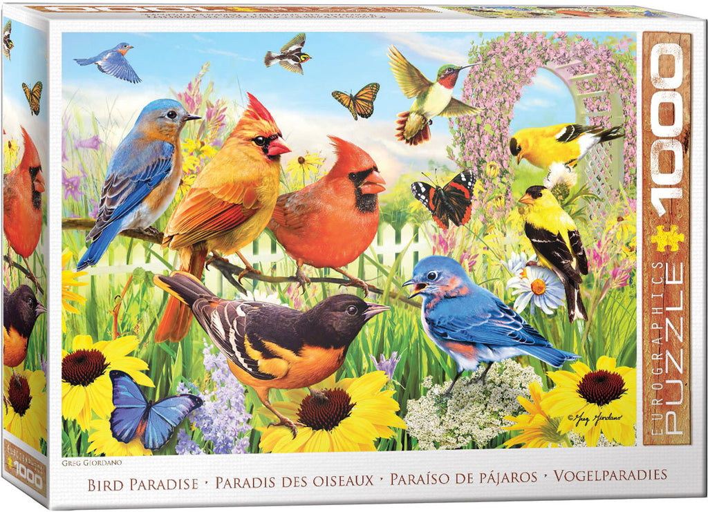 Bird Paradise 1000-Piece Puzzle
