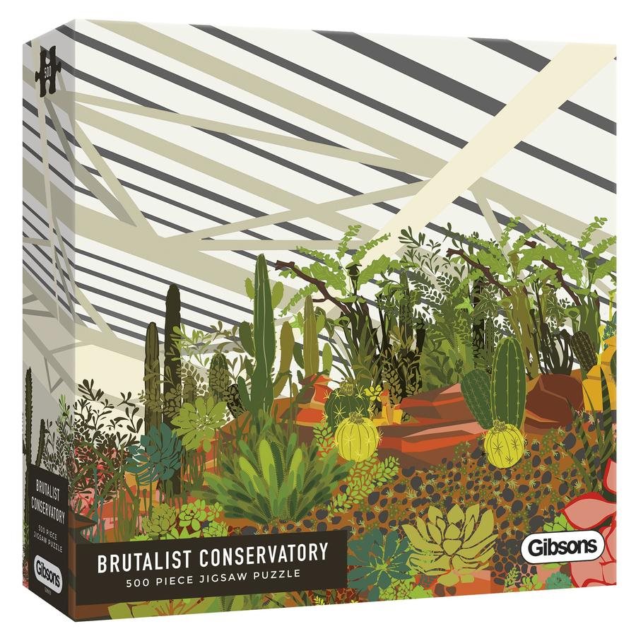 Brutalist Conservatory 500-Piece Puzzle