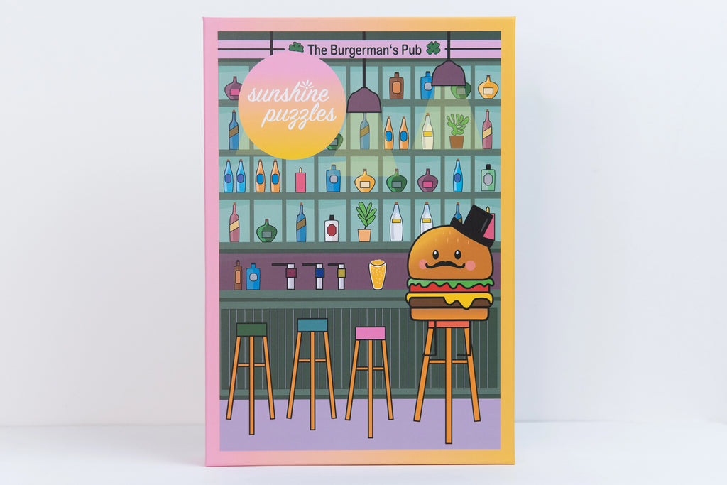 Mr. Burger - The Burgerman's Pub<br>Casse-tête de 1000 pièces