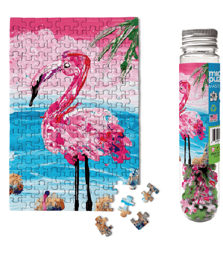 Flamingo<br>Casse-tête de 150 pièces