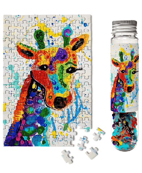 Rainbow Girafe 150-Piece Puzzle
