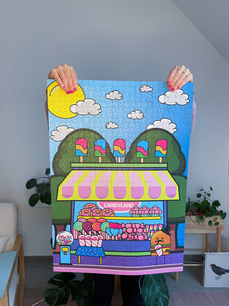 Mr. Burger - Candyland 1000-Piece Puzzle