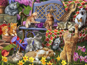 Cats Galore 550-Piece Puzzle