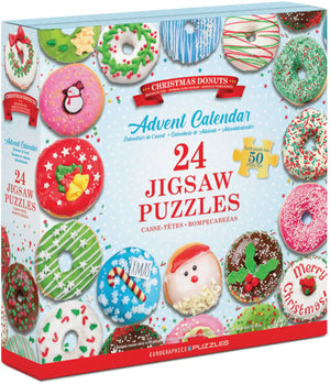 Advent Calendar - Christmas Donuts - 24 Casse-têtes de 50 pièces