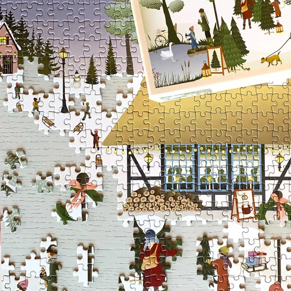 Christmas Tree Farm 1000-Piece Puzzle