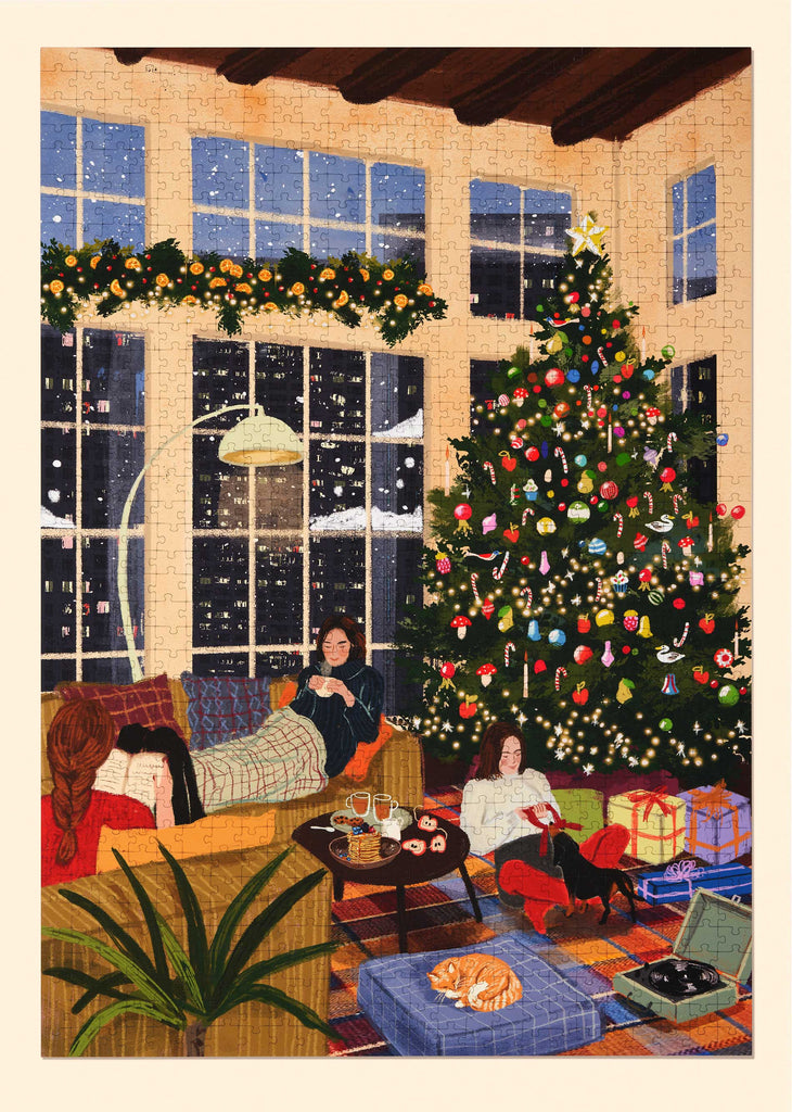 Christmas in the City 1000-Piece Puzzle