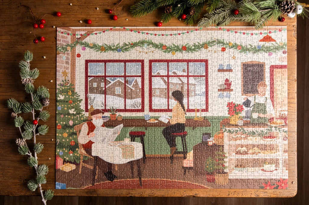 Cozy Christmas 1000-Piece Puzzle