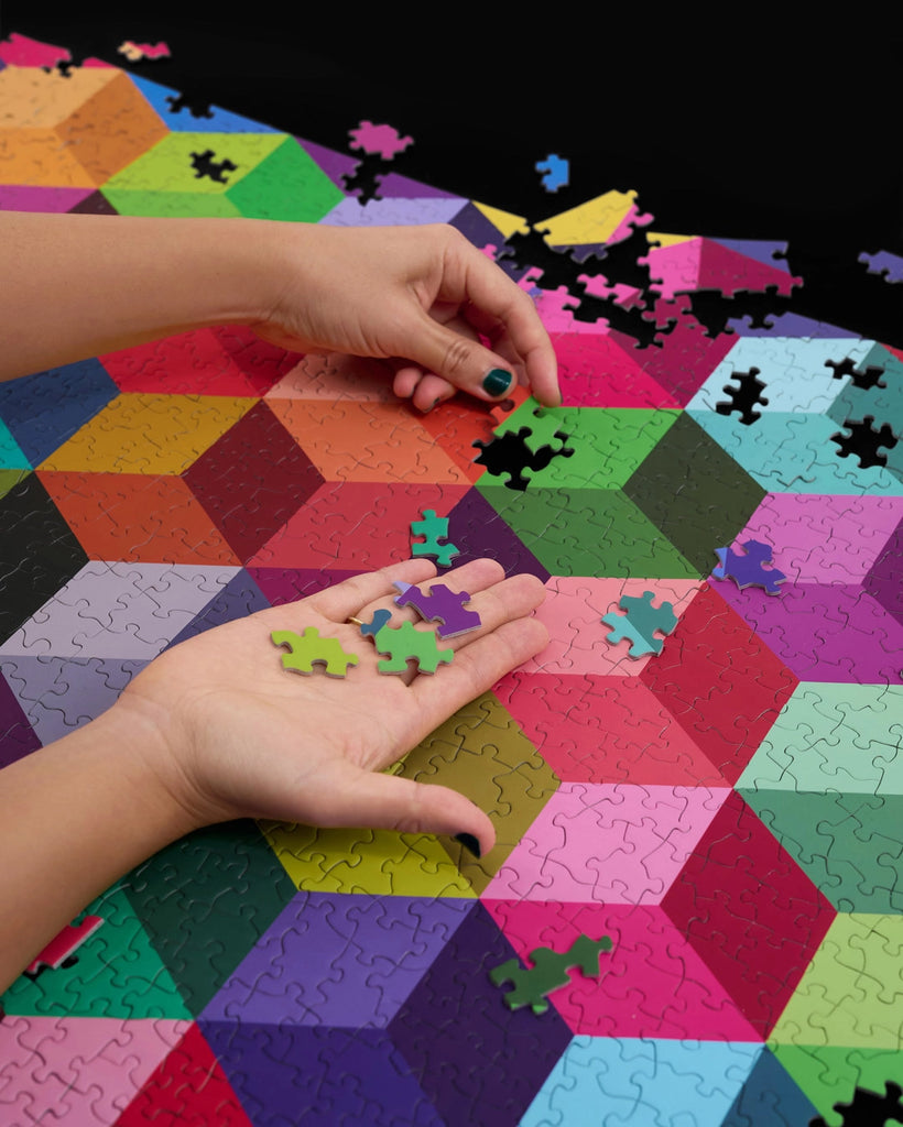 Cubes 1000-Piece Puzzle