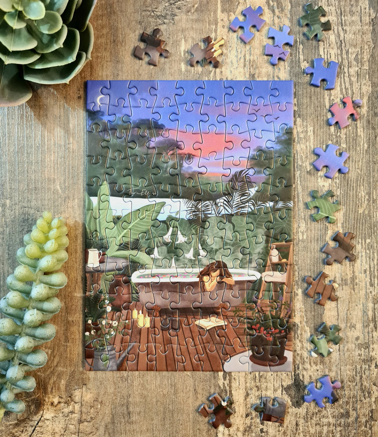 Dreamtime Bath 99-Piece Puzzle