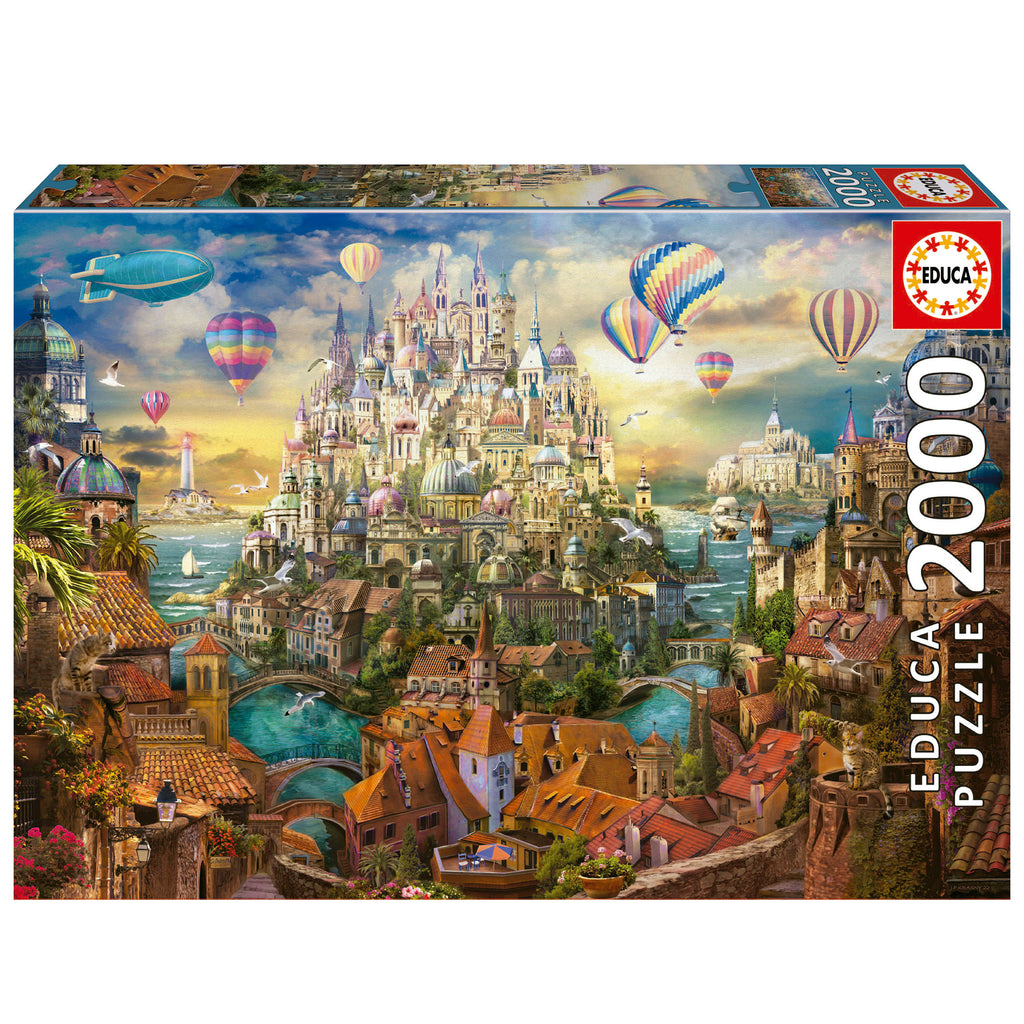 Dream Town 2000-Piece Puzzle