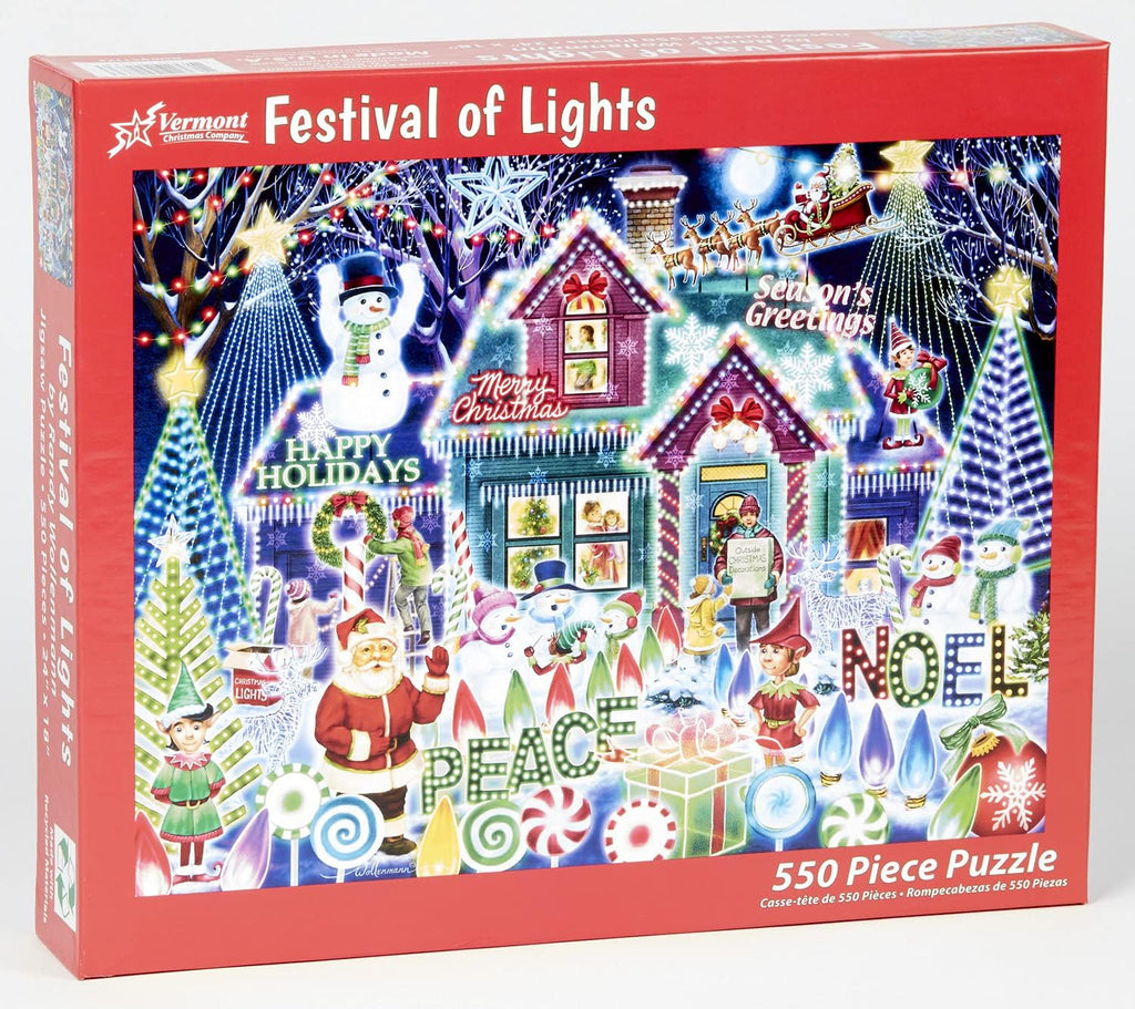 Festival of Lights 550-Piece Puzzle