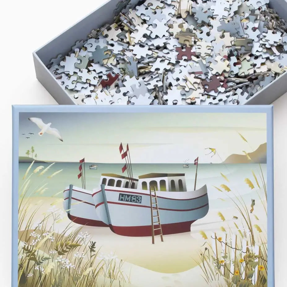 Fishing Boats 1000-Piece Puzzle