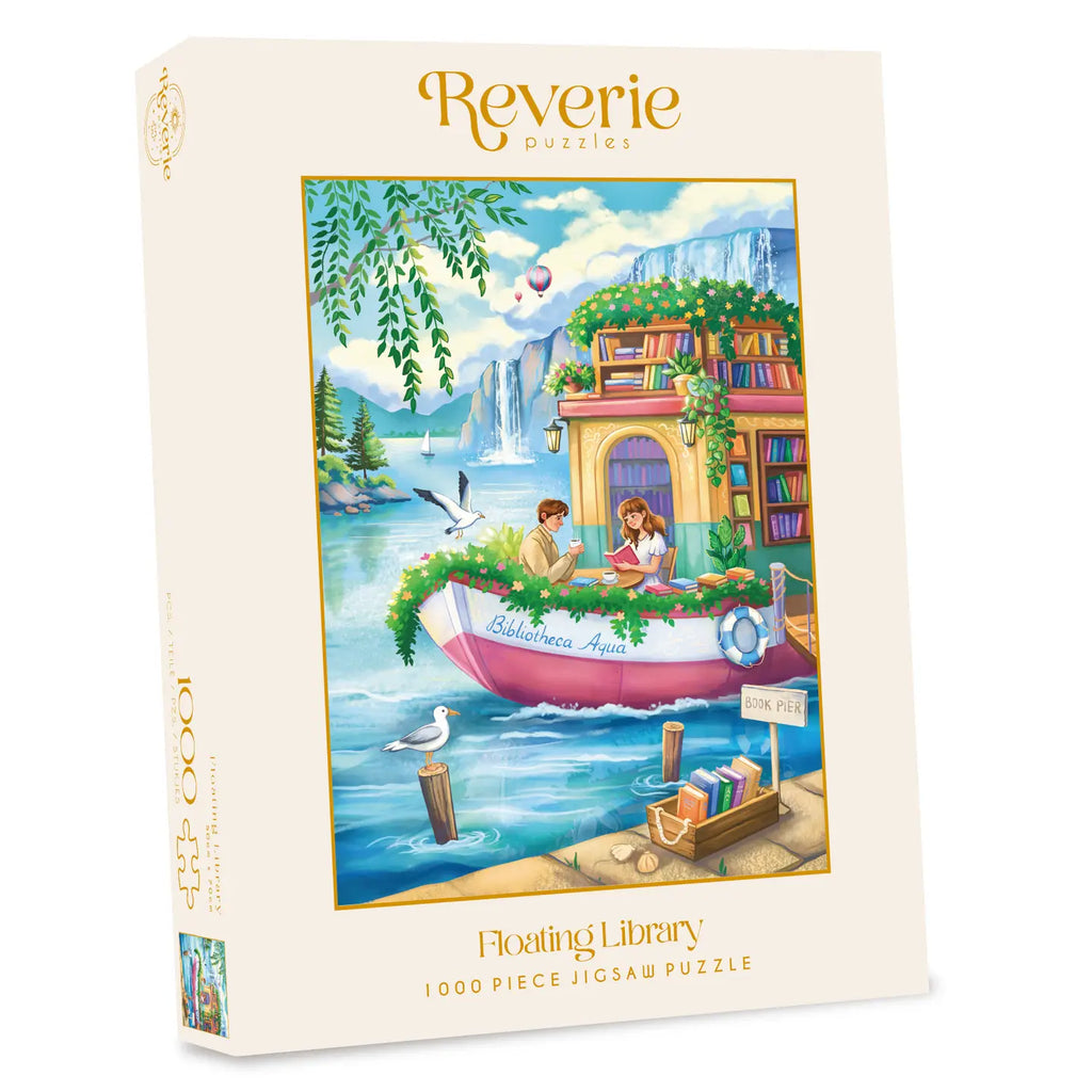 Floating Library 1000-Piece Puzzle