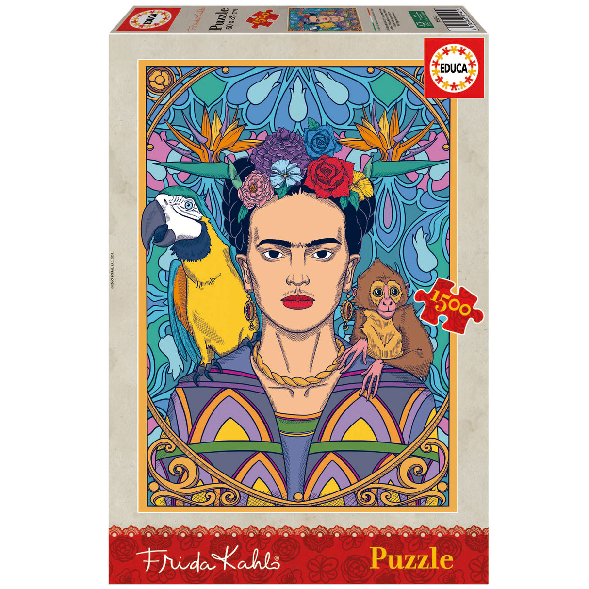 Frida Kahlo 1500-Piece Puzzle