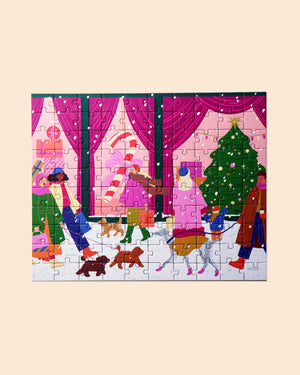 Frosty Fun 100-Piece Puzzle