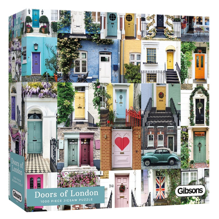 The Doors of London 1000-Piece Puzzle