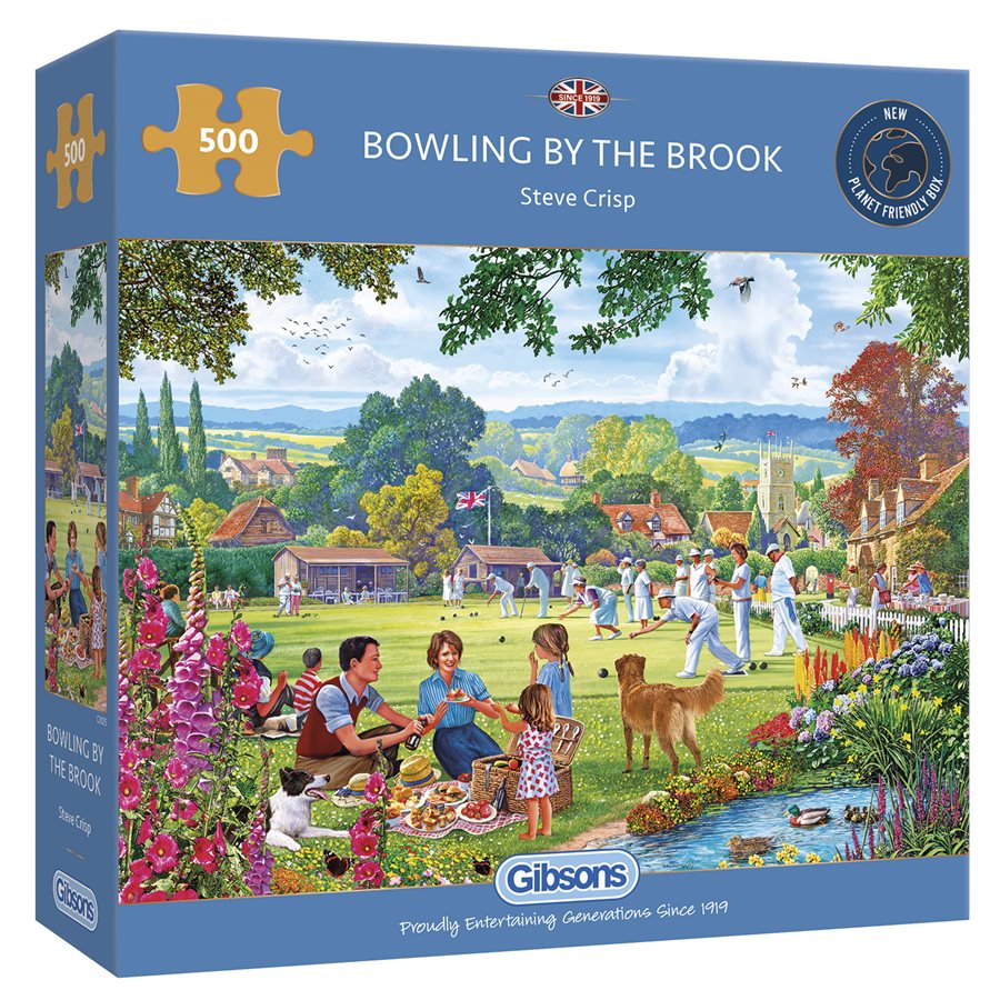 Bowling by the Brook 500-Piece Puzzle