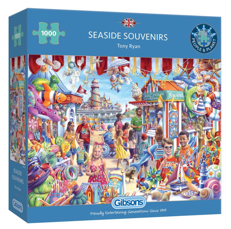 Seaside Souvenirs 1000-Piece Puzzle