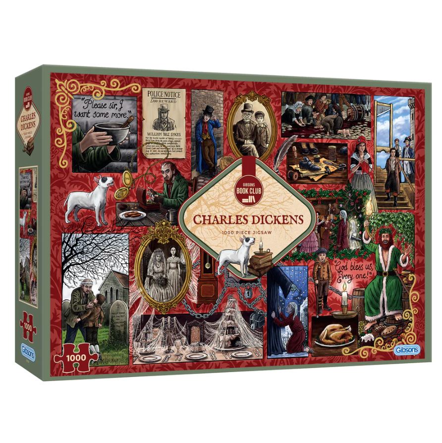 Book Club: Charles Dickens 1000-Piece Puzzle