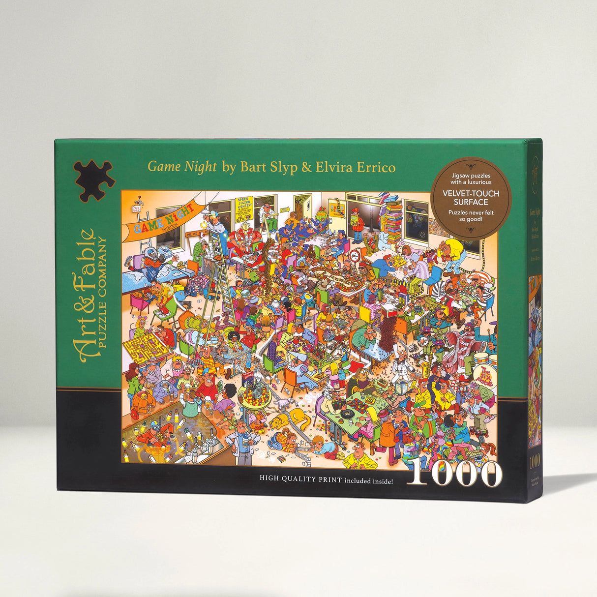 Game Night 1000-Piece Puzzle