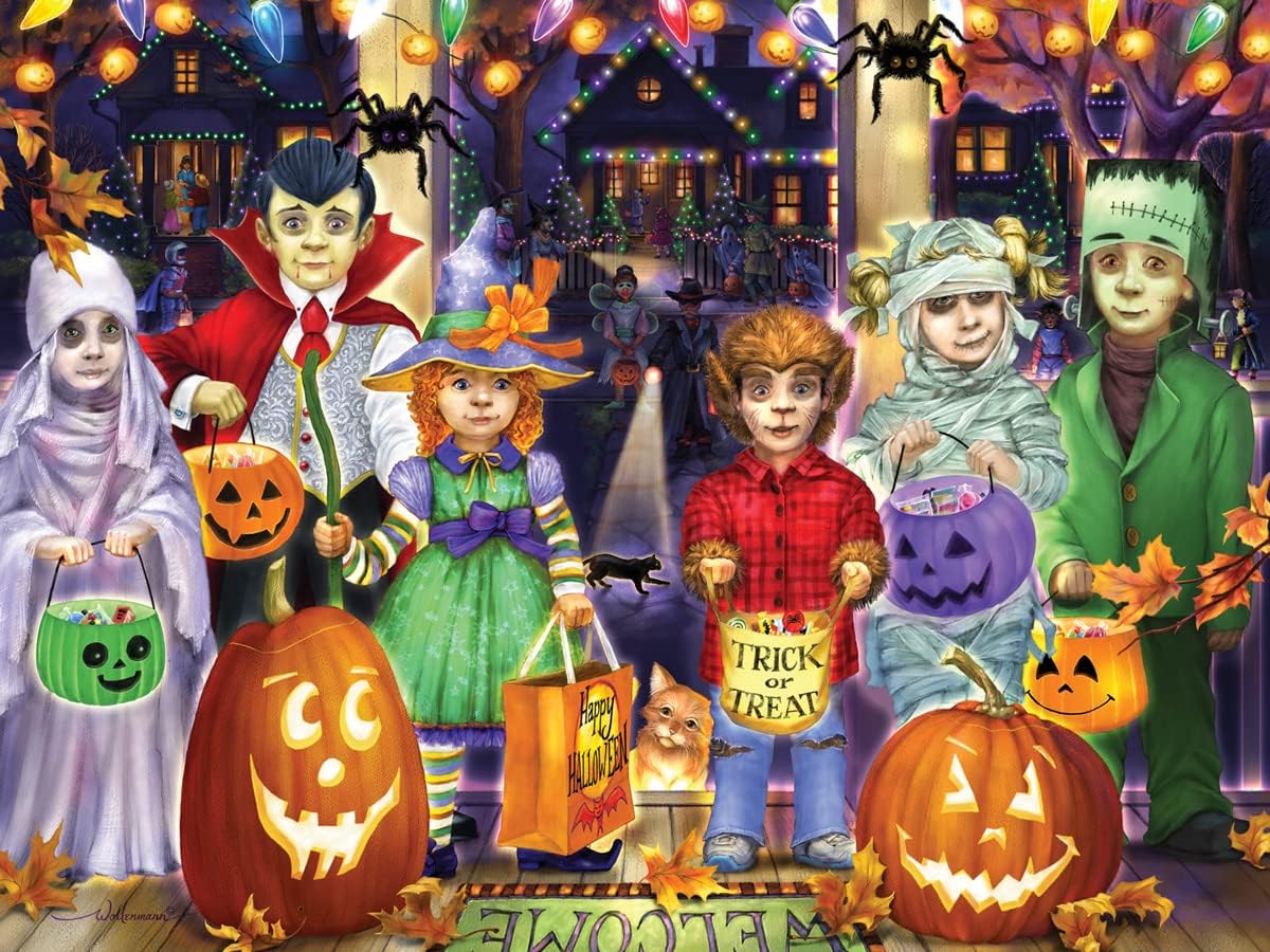 Halloween Night 550-Piece Puzzle