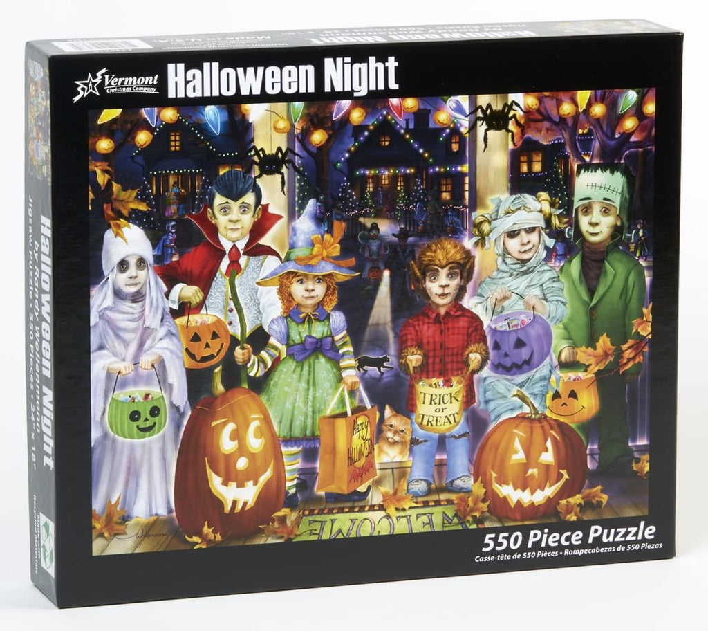 Halloween Night 550-Piece Puzzle