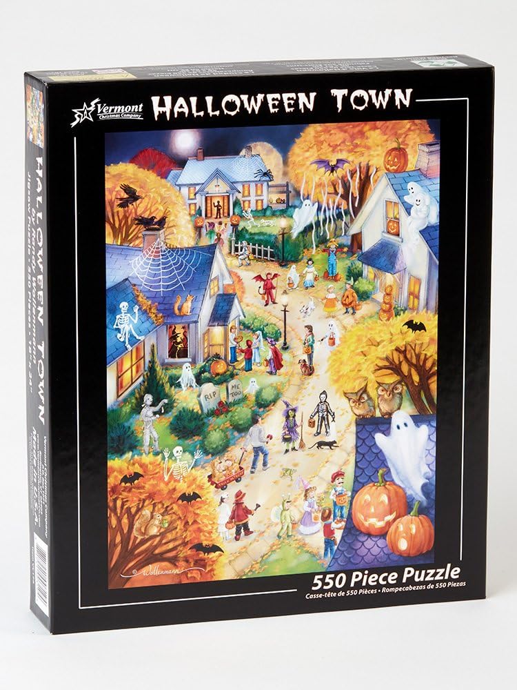 Halloween Town<br>Casse-tête de 550 pièces