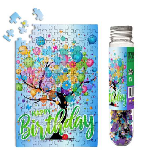 Happy Birthday Tree<br>Casse-tête de 150 pièces