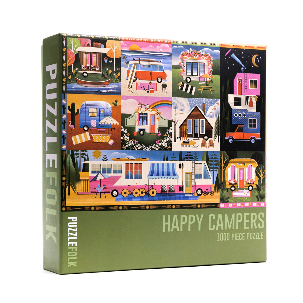 Happy Campers 1000-Piece Puzzle