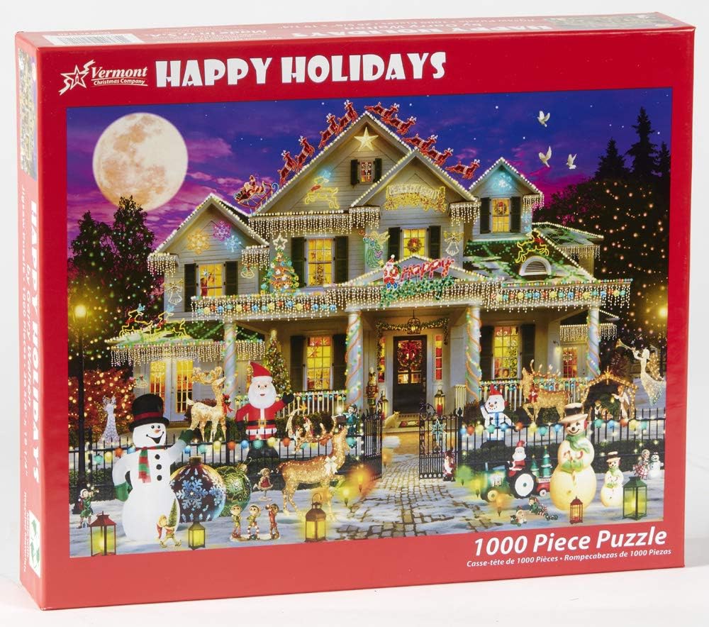Happy Holiday 1000-Piece Puzzle