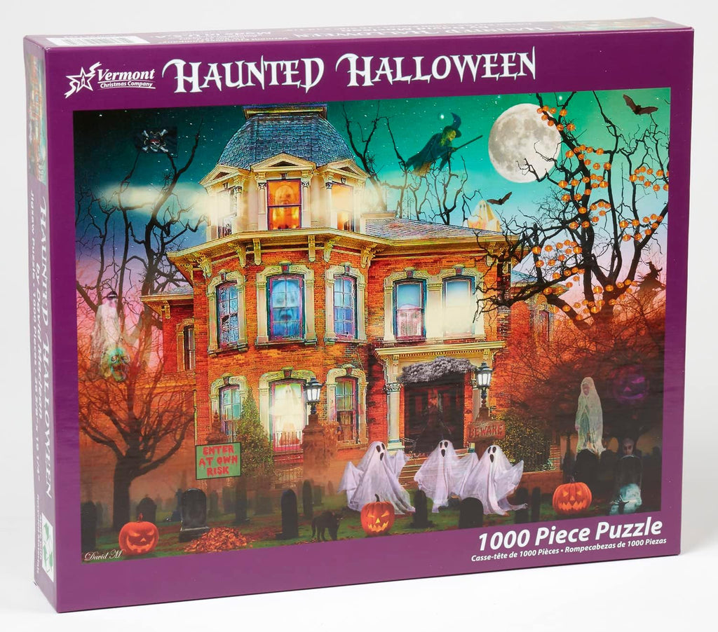 Haunted Halloween 1000-Piece Puzzle