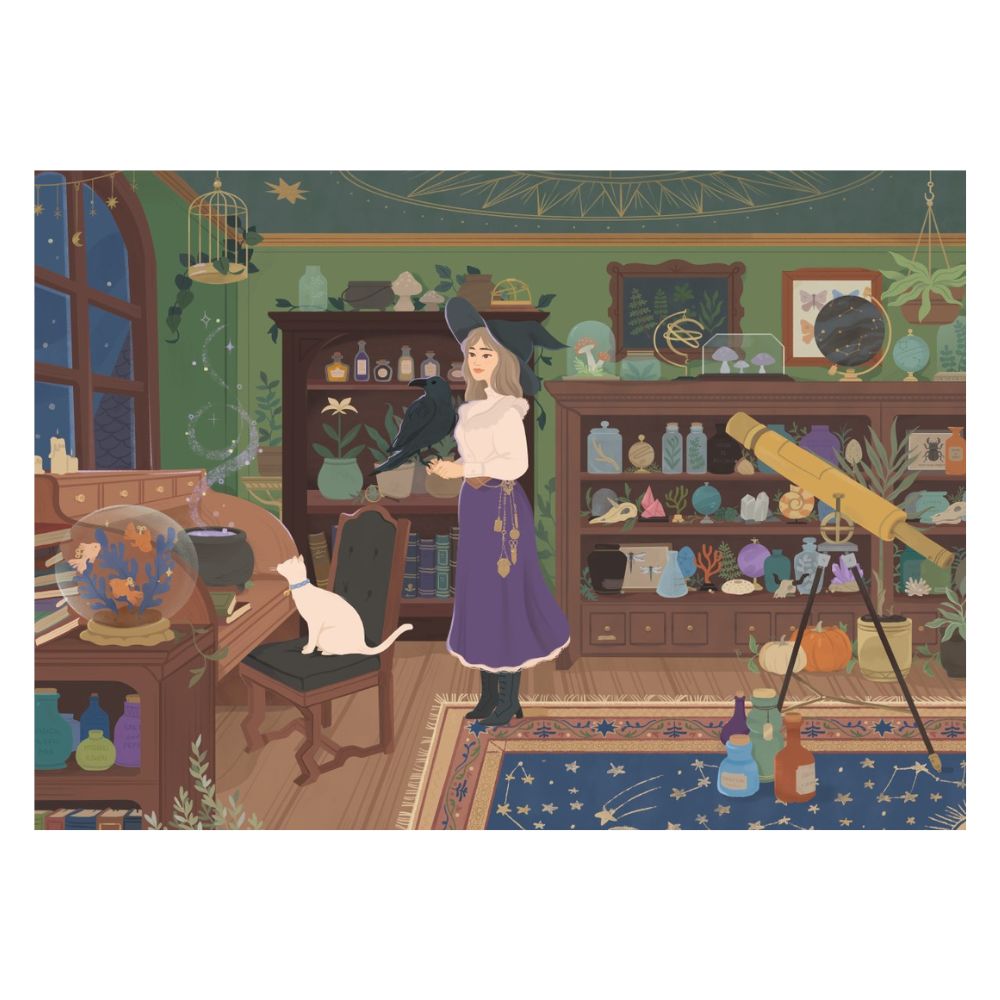 Hazel's Study 500-Piece Puzzle