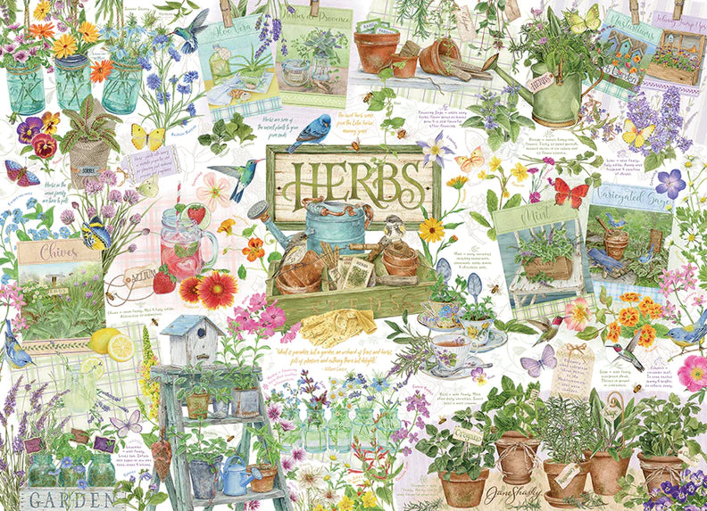 Herb Garden 1000-Piece Puzzle
