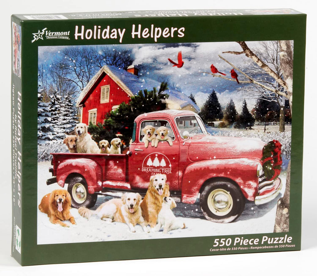 Holiday Helper 550-Piece Puzzle