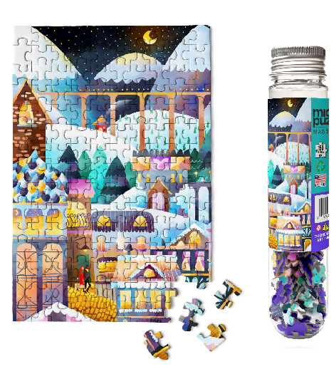 Alpine Village Holiday 150-Piece Puzzle