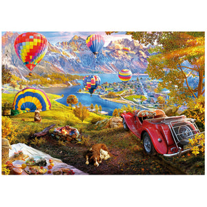 Hot Air Balloon Valley 3000-Piece Puzzle