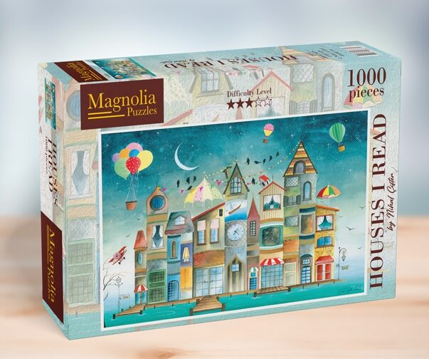 Houses I Read – Nihal Çifter 1000-Piece Puzzle