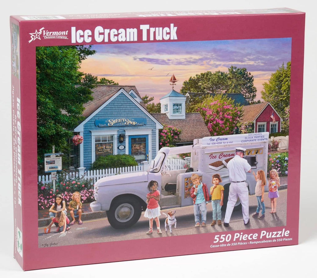 Ice Cream Truck<br>Casse-tête de 550 pièces