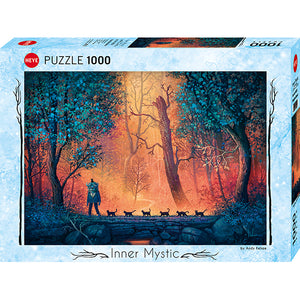 Inner Mystic, Woodland March 1000-Piece Puzzle