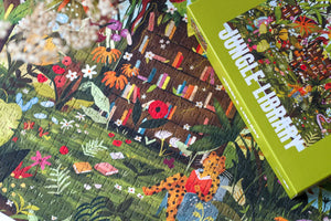 Jungle Library - Casse-tête de 1000 pièces