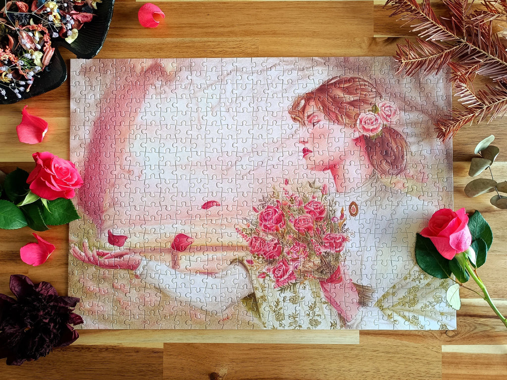 Le Bouquet de Roses 500-Piece Puzzle
