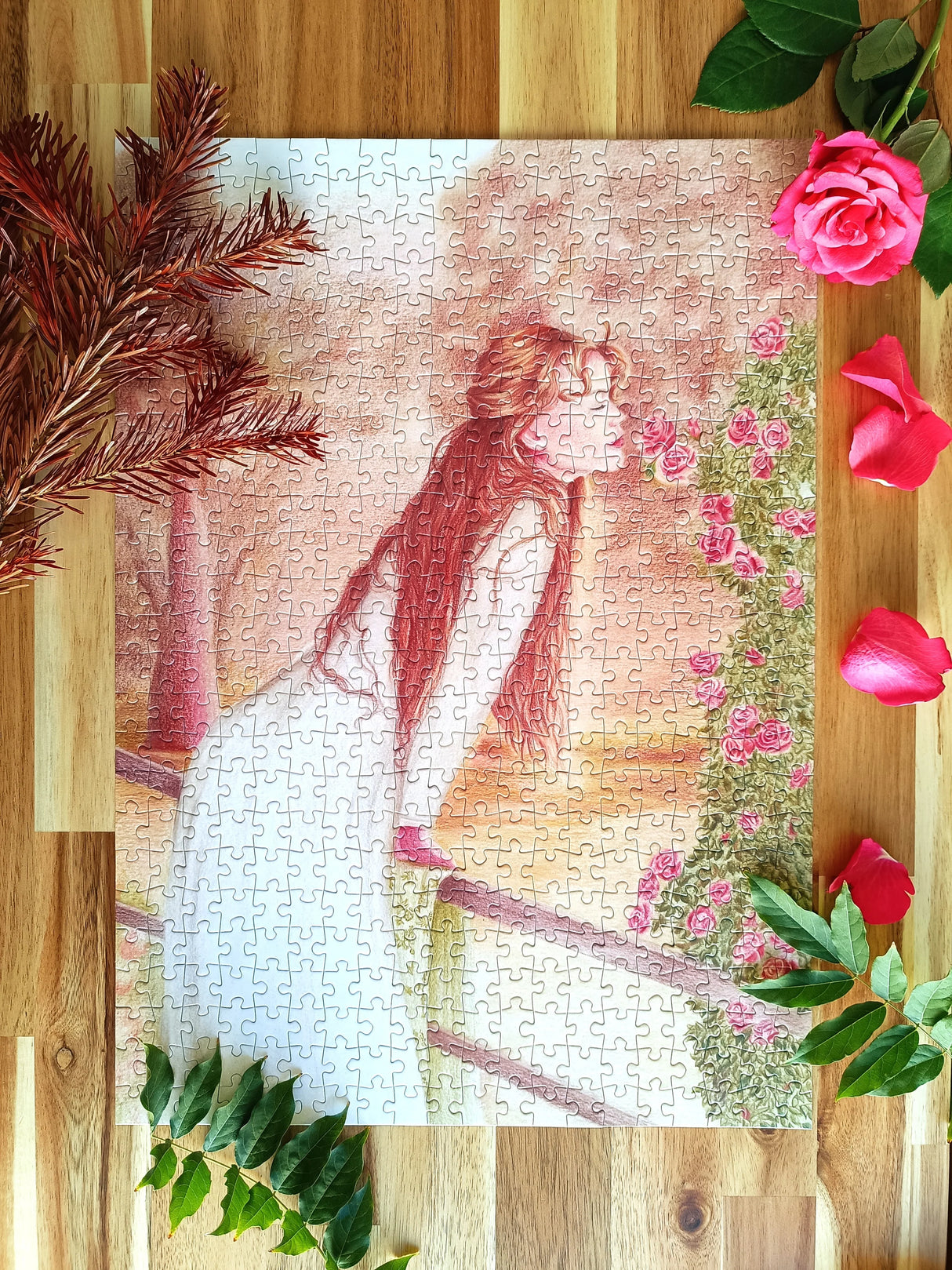 Les Dernières Roses 500-Piece Puzzle